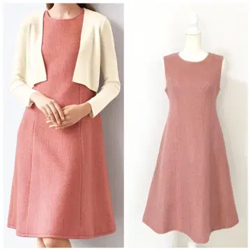 신상 새상품급 FOXEY 폭시 현행 울 드레스 원피스