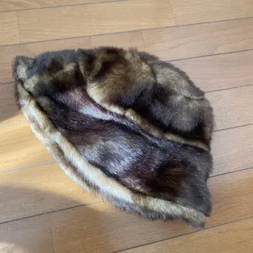 vintage 퍼 햇 구제 의류 모자 빈티지