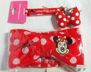 미니 헤어밴드 헤어 터번 넥스트랩 물방울 도트 리본