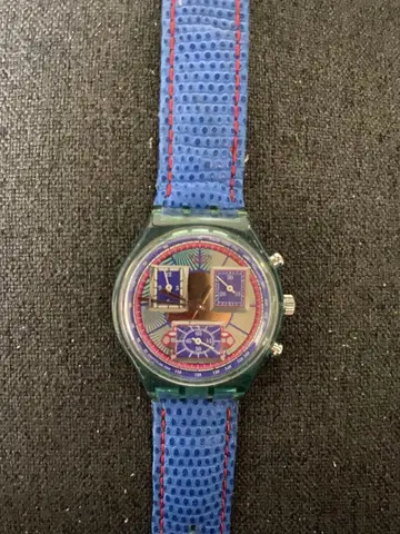 스와치 손목시계 쿼츠