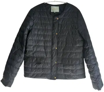 새상품급 13호 Petit Honfleur 블랙 퀼팅 다운 자켓