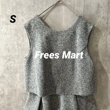 프리즈마트, 원피스, 트위드풍 그레이, 귀여운, 새상품급