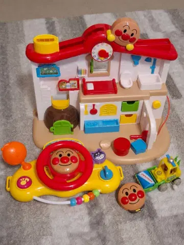 호빵맨 완구 세트 4점