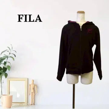zB1301 [ M ] FILA 트랙 자켓 풀 집업 후드티 리브