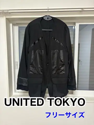 [ MENS ] UNITED TOKYO 블랙 자켓 프리 사이즈