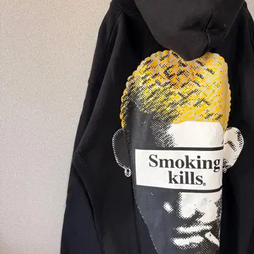 사풀 x FR2 사풀 콜라보 후드티 smoking kills