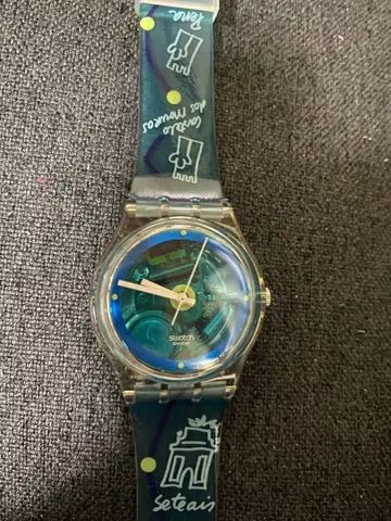 스와치 손목시계 쿼츠