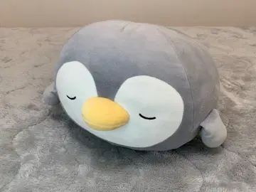 그레이 펭귄 봉제 인형
