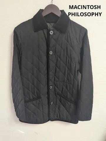 MACKINTOSH PHILOSOPHY 퀼팅 자켓 BLACK