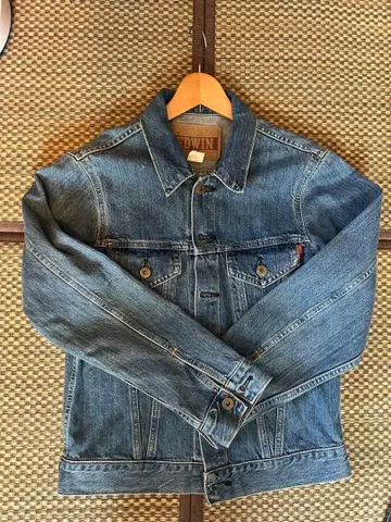 EDWIN 데님 자켓 SMALL 사이즈