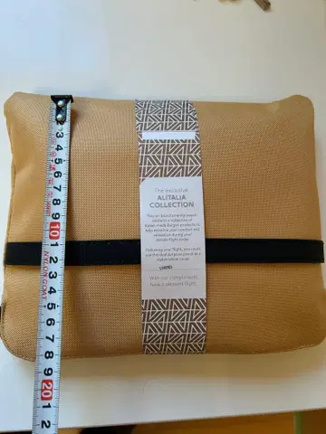 ALITALIA COLLECTION 트래블 파우치 골드