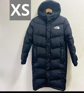 THE NORTH FACE 블랙 롱 다운 자켓 XS