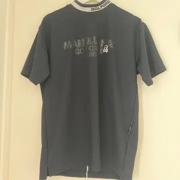 MARK&LONA 골프용 셔츠 블랙
