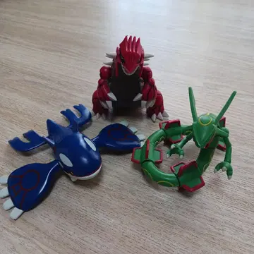 포켓몬 몬코레 카이오거 그란돈 레쿠자 피규어 세트