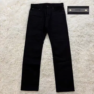 [ 새상품급 ] MINEDENIM 블랙 데님 흑이 스트레치 슬림 8