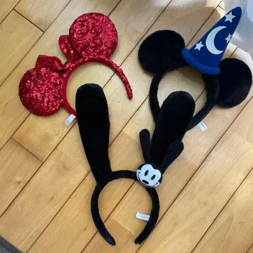 디즈니, 머리띠, 3개 세트
