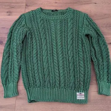 TNT 로우 게이지 케이블 니트 S 사이즈