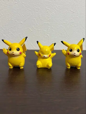 포켓몬 몬코레 초기 피카츄 피규어 3체 세트
