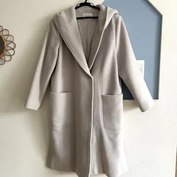 la TOTALITE 후드 부착 코트 그레이