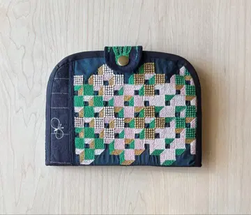 파이핑 파우치 (통장, 약 수첩)