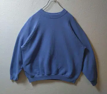 90s 맨투맨 래글런 후르츠 크롭 기장