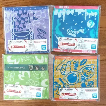 Mrs. GREEN APPLE G상 재규어 타월 4종 세트