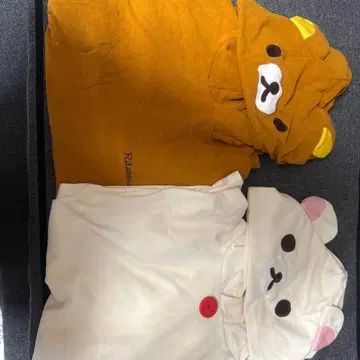 리락쿠마 변신 후드티 2세트