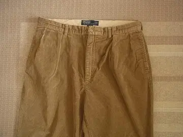 90s 랄프 로렌 코듀로이 앤드류 팬츠 W35 L30 베이지