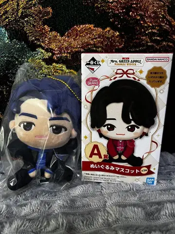 Mrs. GREEN APPLE 1번 복권 봉제 인형 마스코트
