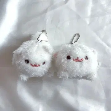 포메라니안 모찌 복슬복슬 봉제 인형 키링 가챠 시라타마 모찌