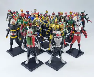HG 가면라이더 피규어 세트 스탠드 타입 31점 일괄