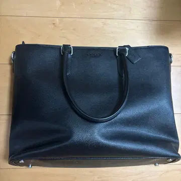 블랙 가죽 비즈니스 백