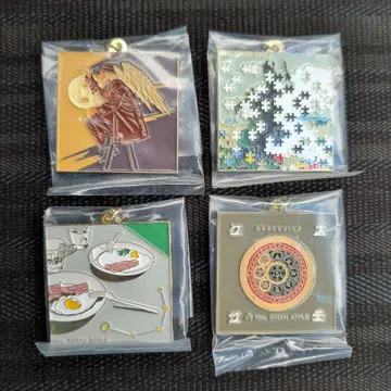 Mrs. GREEN APPLE F상 메탈 참 4종 세트