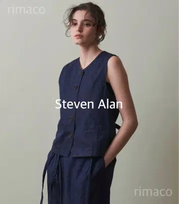 Steven Alan 라이트 온스 데님 베스트