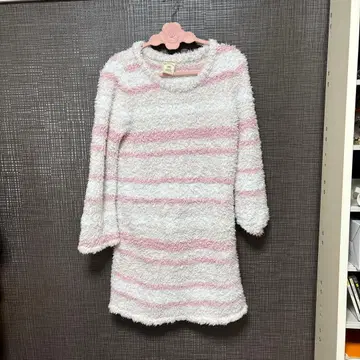 pique 복슬복슬 스트라이프 룸웨어