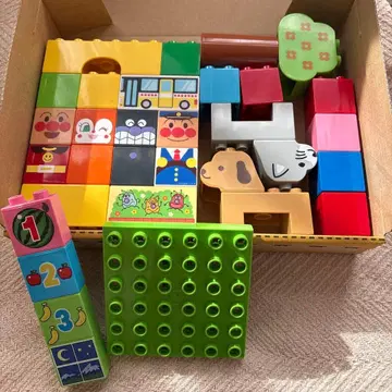 호빵맨 블록 세트 다색