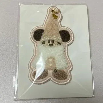 디즈니 리조트 크리스마스 리루린린 키체인 베이지