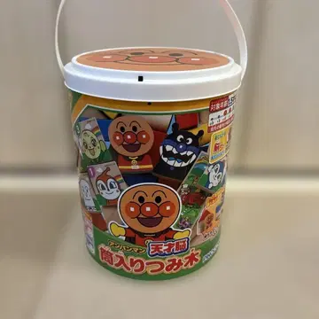 호빵맨 천재뇌 통입식 쌓기 블록