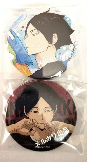 하이큐 캔뱃지 스나 린타로