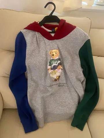 새상품급 폴로베어 후드티 랄프 로렌 후디 남성용 M 여성용 L