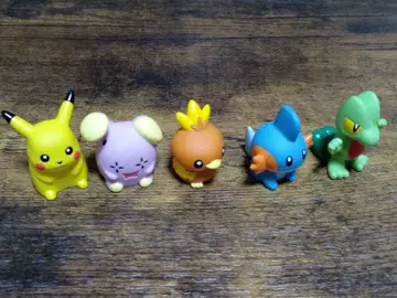 포켓몬 AG 소프트 마스코트 춤추는 포켓몬 비밀기지 TOMY 5개 세트