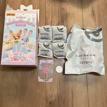 주토피아 52TOYS marshmallow series 시크릿