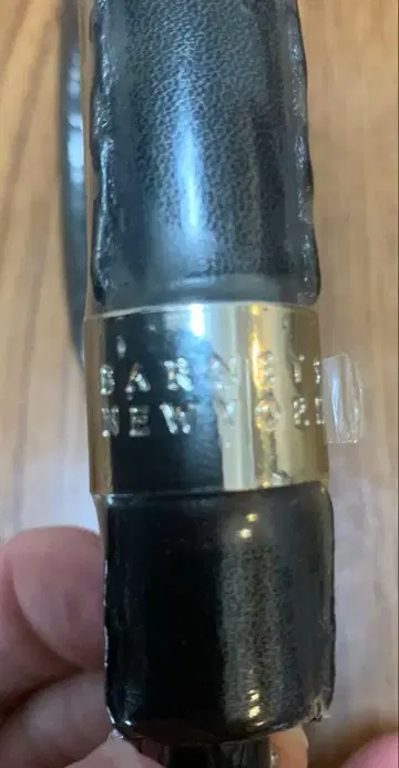 BARNEYS NEW YORK 접이식 우산 블랙 [ 새상품 ]