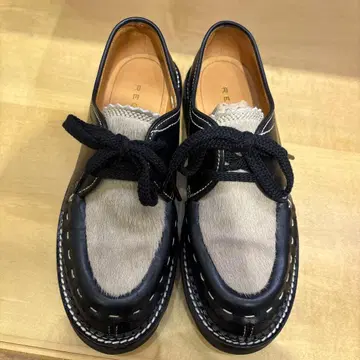 새상품급 리갈 치로리안 슈즈 가죽 신발 23.5cm 블랙 송치 가죽