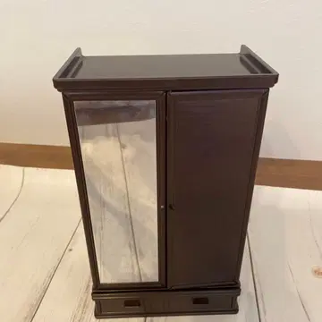 인형용 브라운 수납 캐비닛 서랍장
