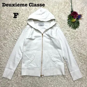 두지엠 클라세 더블 지퍼 후드티 후드 일본제 화이트 프리