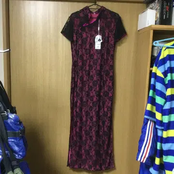 라스트 2착! 택 포함 미사용 새상품 차이나 드레스 3L