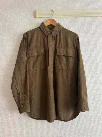 1910s 미군 울 풀오버 셔츠