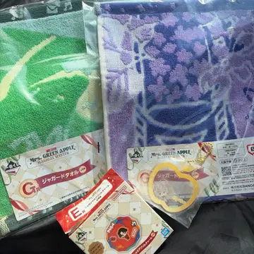 미세스 1번 복권 3세트 타월 바스락 아크릴 참 후지사와 료카