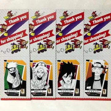 NARUTO 나루토 점프샵 미니 브로마이드 카카시 사스케 사쿠라